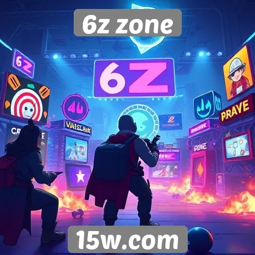 Análise da biblioteca de jogos do site 6z zone